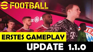 eFootball 2022 ⚽️ UPDATE 1.1.0 🔥 ERSTES GAMEPLAY ist da 🔥 Mein Ersteindruck im VIDEO !