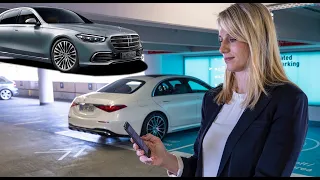 2021 Mercedes S-Class Automated Parking (Valet Mode)