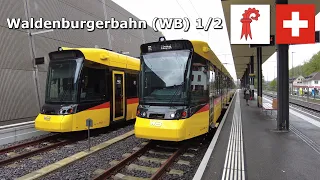 Waldenburgerbahn (WB) (1/2) (Apr 18, 2024) #switzerland #railway #Waldenburgerbahn