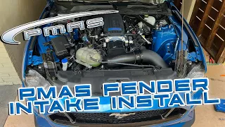 S550 Mustang PMAS Fender Mount Intake Install