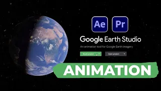 Google Earth Animation | How to create map animation in Google Earth and After Effect| EZEdit