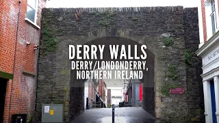 Derry Walls | Derry | Northern Ireland |  What To See in Derry | Derry Tourism | Derry Girls