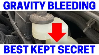 NEVER Bleed Brakes Until Watching This! Gravity Brake Bleeding