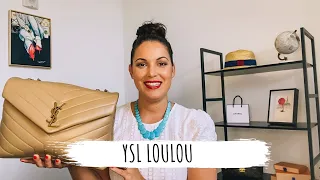 YSL MEDIUM LOULOU REVIEW - in depth review, including mod shots and what fits inside| mrs_leyva