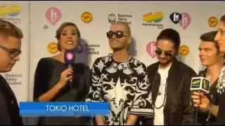 Tokio Hotel Alfombra Roja Los 40 Principales Argentina