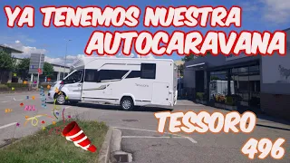 RECOGEMOS NUESTRA NUEVA AUTOCARAVANA!! BENIMAR TESSORO 496 🚐