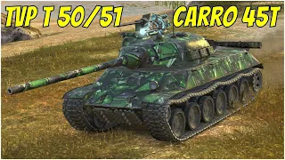 TVP T 50/51 & Carro 45T ● WoT Blitz