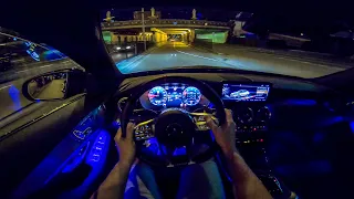 NEW! Mercedes AMG C Class C43 NIGHT DRIVE POV Ambient Lighting by AutoTopNL