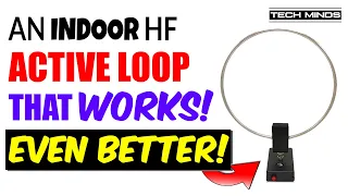 GA-800 Active Loop Antenna for 10kHz to 159MHz With No Tuning