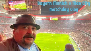 Bayern Munich 1-1 Manchester City Champions league matchday vlog. Haaland gets  City over the line.
