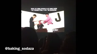 [20180527] JvsJ fanmeeting in BK - JH’s accidents😂