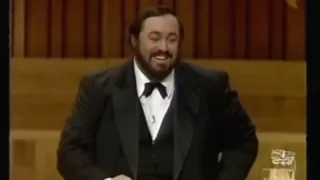 Luciano Pavarotti recounts some 'Embarassing Moments On Stage'