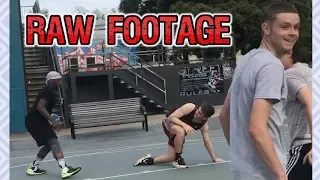 Professor and Bone Collector vs Fans in Australia RAW FOOTAGE
