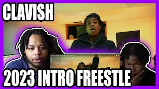Clavish - 2023 Intro Freestyle [Music Video] | GRM Daily REACTION