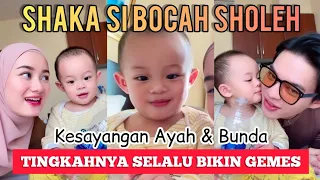 Shaka Bocah Ganteng Sholeh Yang Ngegemesin !! Saat Rey Mbayang dan Dinda Hauw Ajak Shaka Umroh