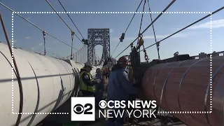 George Washington Bridge rehab program reaches halfway point