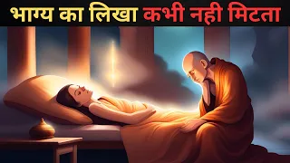 भाग्य का खेल भाग्य का लिखा कभी नही मिटता | Buddhist story on karma or fate bigger | Buddha Inspired