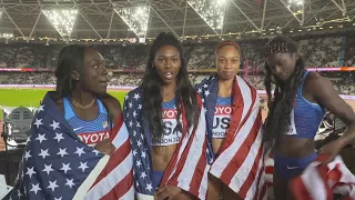 WCH 2017 London– Team USA 4X100 Metres Gold