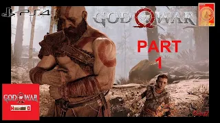 God of War [PS4] - Walkthrough Part 1 | Give Me God of War Mode | 100%