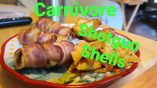 Carnivore Shotgun Shells with Fried Halloumi Cheese and Carnivore Chips