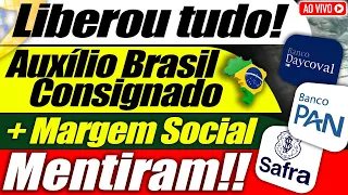 SAIU HOJE É OFICIAL: Emprestimo Auxilio BRASIL Consignado - LISTA de Bancos LIBERADA + Margem Social