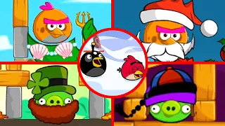 Angry Birds Seasons Ricardo's Mod - All Bosses (Boss Fight) 1080P 60 FPS