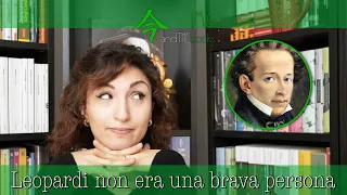 #2 GIACOMO LEOPARDI NON ERA UNA BRAVA PERSONA🙃 | BIOGRAFIE LETTERARIE #letteraturaitaliana