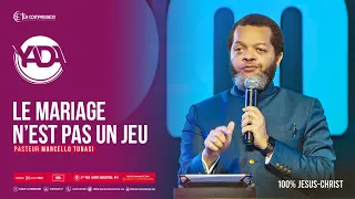 Le mariage n'est pas un jeu. Pasteur MARCELLO TUNASI