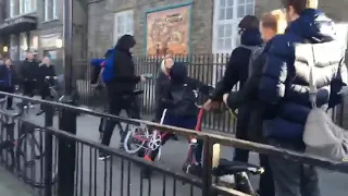 Fearless criminals stealing bikes in broad day light London UK