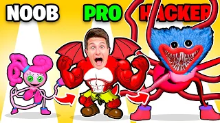 NOOB vs PRO vs HACKER su MUTATION RUSH!! *Mommy Long Legs e Huggy Wuggy Poppy Playtime*