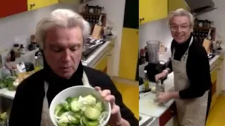 David Byrne cooking stream highlights