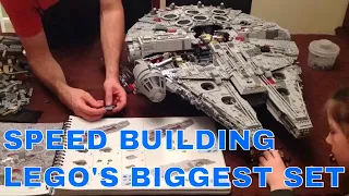 LEGO Star Wars 75192 SPEED BUILD | UCS Millennium Falcon Video