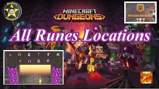 Minecraft Dungeons : THE BEST Guide To Find All Runes !!!