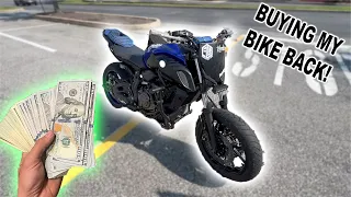 I BOUGHT A YAMAHA MT07! ( My old bike )