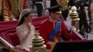 Celebration as the Royal Couple return to Buckingham Palace