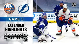 New York Islanders vs Tampa Bay Lightning ECF, Gm1 Sep 7, 2020 HIGHLIGHTS HD