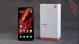 REDMI 7 //Распаковка смартфона //Сюрпризы от Xiaomi