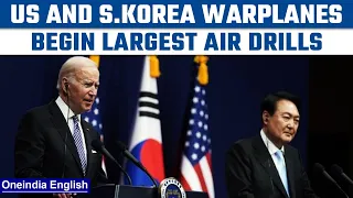 South Korea, US warplanes begin largest ever air drills amid tensions with N. Korea | Oneindia news