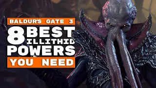 The 8 Best Illithid Powers In Baldur's Gate 3