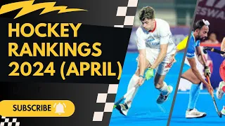 FIH Hockey World Rankings 2024(April) | Hockey Latest Rankings