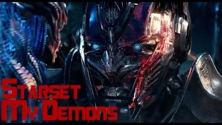Optimus Prime - My Demons - Starset - Transformers 5 The Last Knight - Music Video