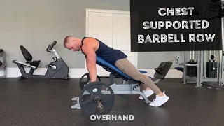 Chest Supported Barbell Row
