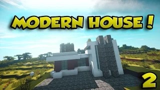 ◄2► Minecraft Tutorial - How to Build the Best Modern House in 1.8 / 1.7 PC / Xbox / Ps3