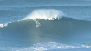 Kai Lenny at Nazaré 2021 - Big Wave Nazaré, Portugal—December 13, 2021. RAW FOOTAGE