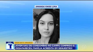 Jovem está desaparecida em Curitiba - Tribuna da Massa (16/04/2024)