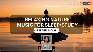 Relaxing Nature Sounds for #Sleep | Natural Calm Forest Waterfall Music for Study | Tranquility Now