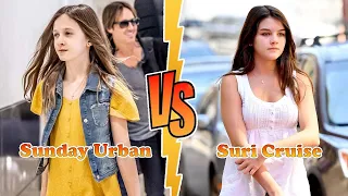 Suri Cruise (Tom Cruise's Daughter) Vs Sunday Urban (Nicole Kidman's Daughter) Transformation ★ 2023