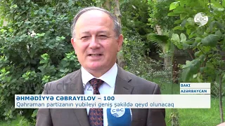 ƏHMƏDİYYƏ CƏBRAYILOVUN 100 İLLİYİ QEYD OLUNACAQ