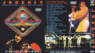 Journey ~ Live Video Concert in Tokyo, Japan October 13, 1980 Steve Perry