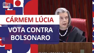 Cármen Lúcia vota contra Bolsonaro e TSE forma maioria pela inelegibilidade do ex-presidente